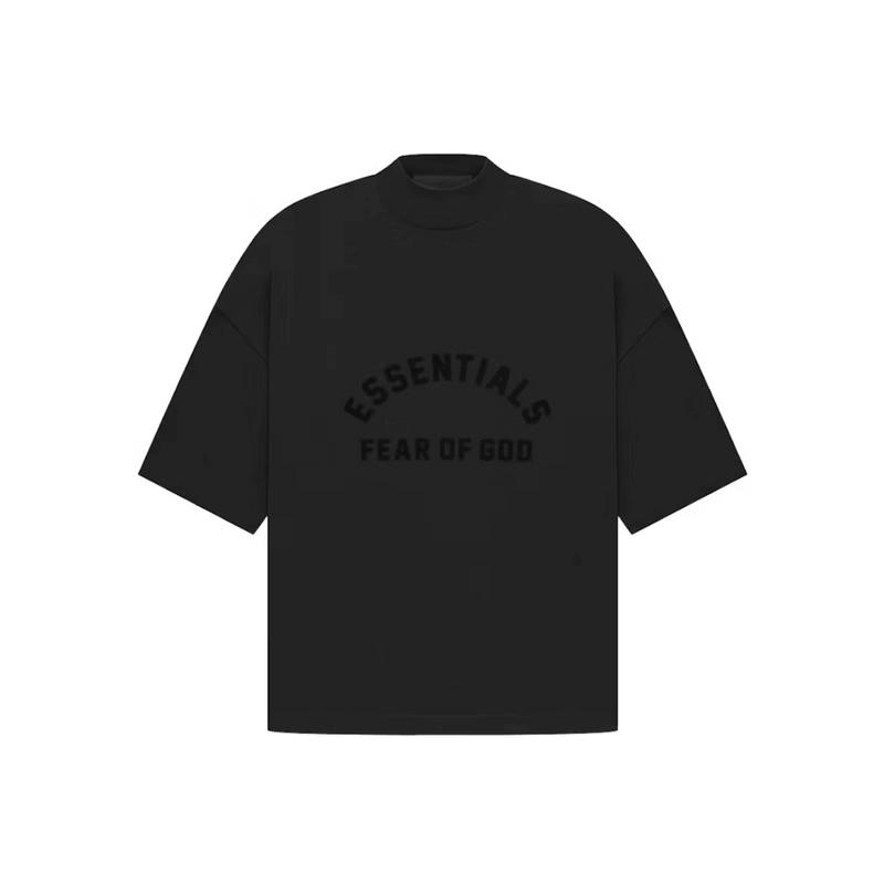 Camiseta Fear of God Essentials Arch Logo Jet Black