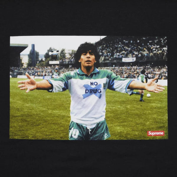 Supreme - Maradona Tee "Black"