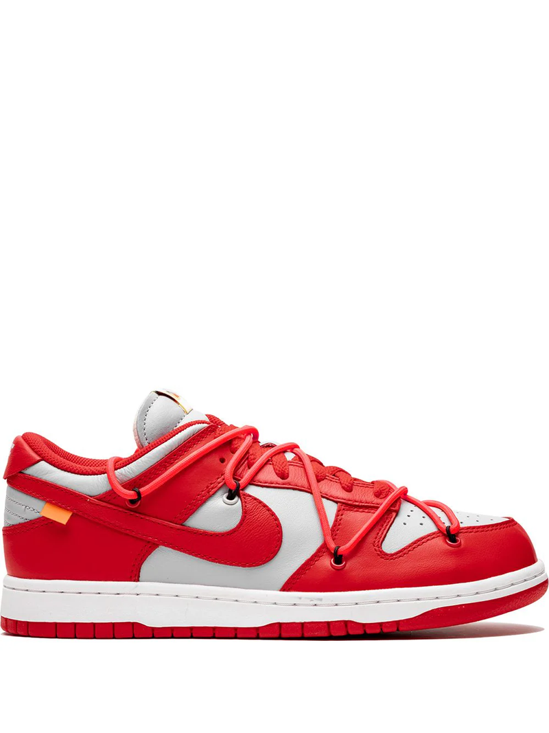 Nike dunk low X Off white "red"