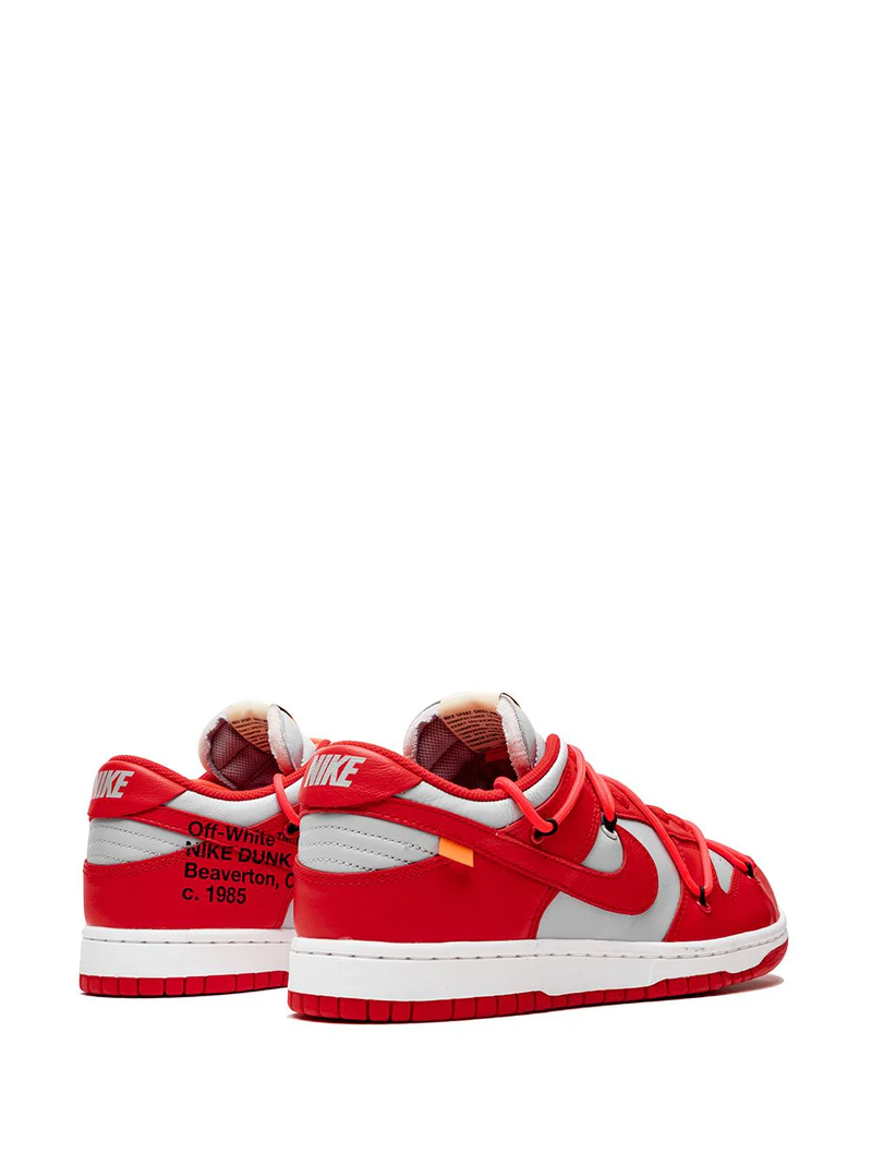 Nike dunk low X Off white "red"