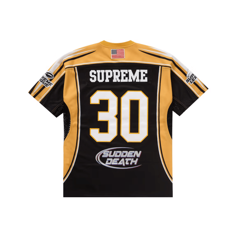 Camiseta Supreme Sudden Death Football Jersey "Black"