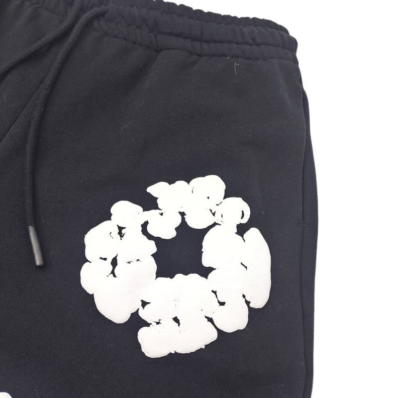 Shorts Denim Tears The Cotton Wreath "Black"