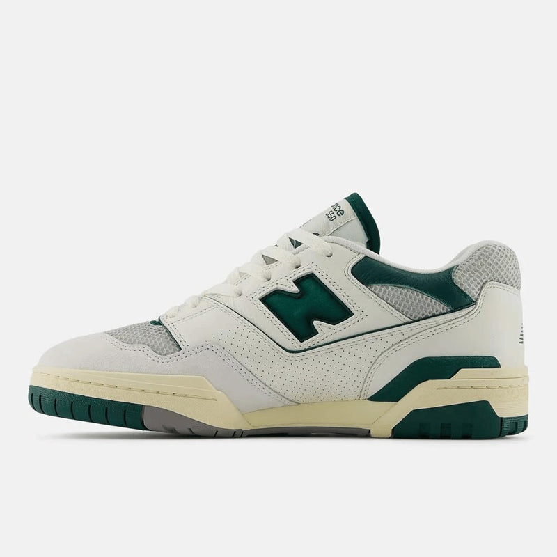 New Balance 550 Sea Salt Hunter Green