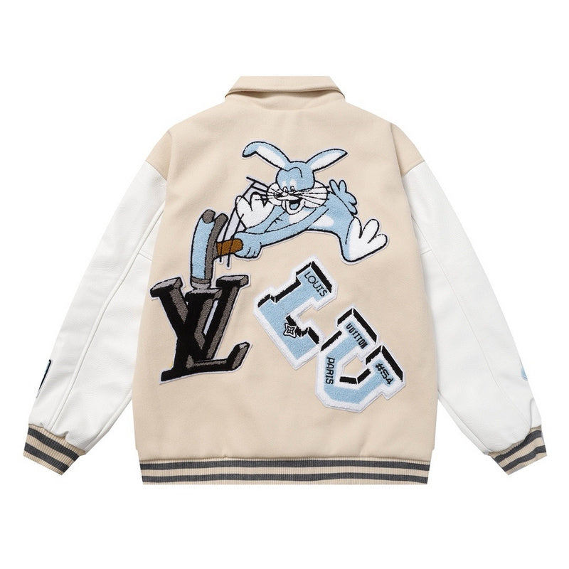 Jaqueta Louis Vuitton Varsity Multi-Patches