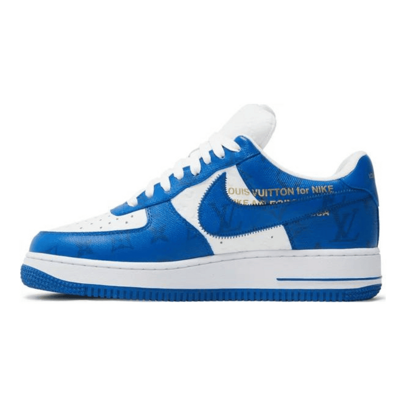 Louis Vuitton x Nike Air Force 1 Low White Team Royal