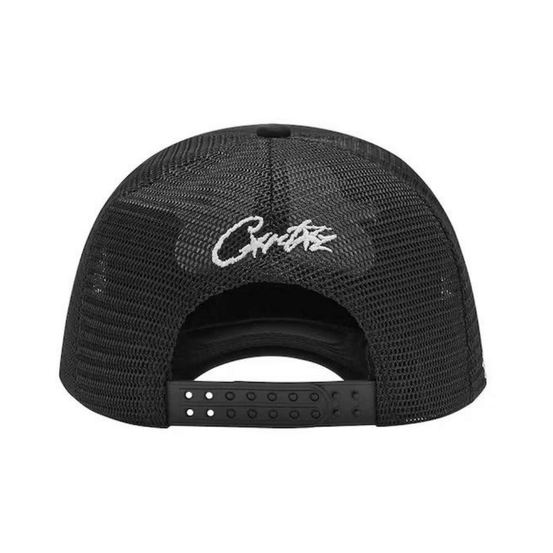 Boné Corteiz Trucker 5 Starz Alcatraz Black