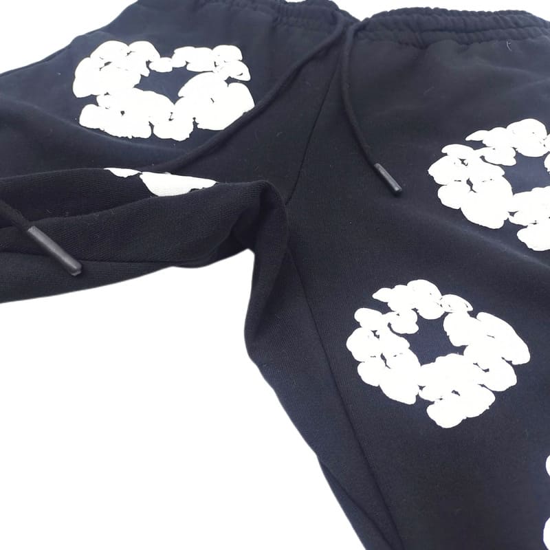 Shorts Denim Tears The Cotton Wreath "Black"