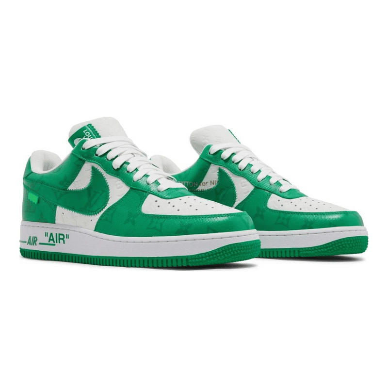 Louis Vuitton x Nike Air Force 1 Low By Virgil A White Green