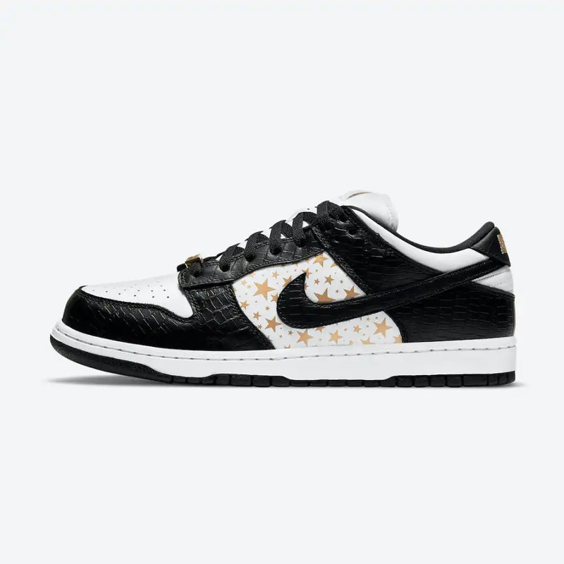 Supreme x Nike SB Dunk Low Stars Black