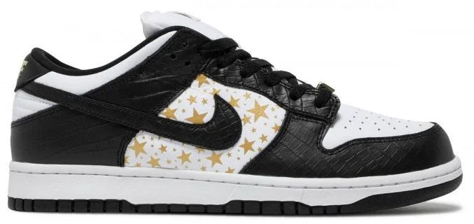 Supreme x Nike SB Dunk Low Stars Black