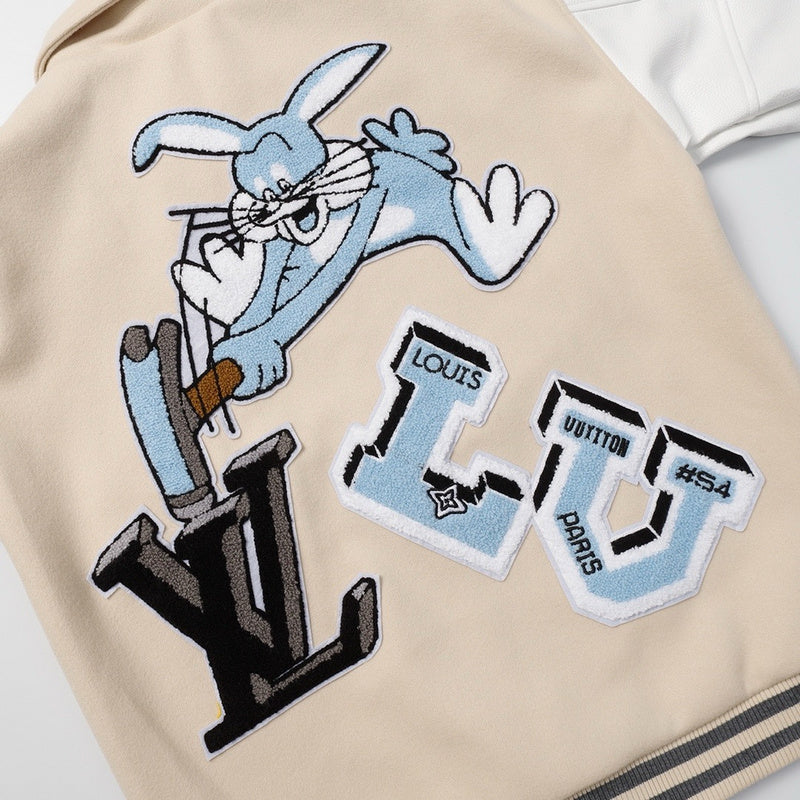 Jaqueta Louis Vuitton Varsity Multi-Patches