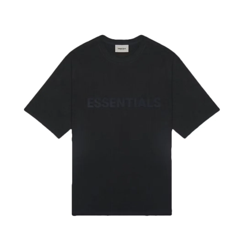 Camisa Fear Of God Essentials "Applique Logo Black" Tee