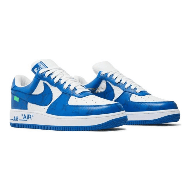 Louis Vuitton x Nike Air Force 1 Low White Team Royal