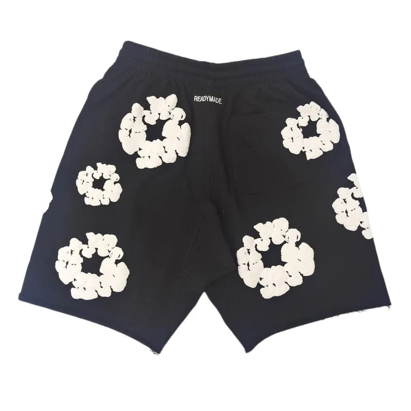 Shorts Denim Tears The Cotton Wreath "Black"