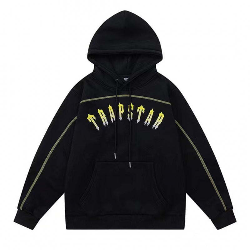 Trapstar X Central Cee Tracksuit "Black Yellow"