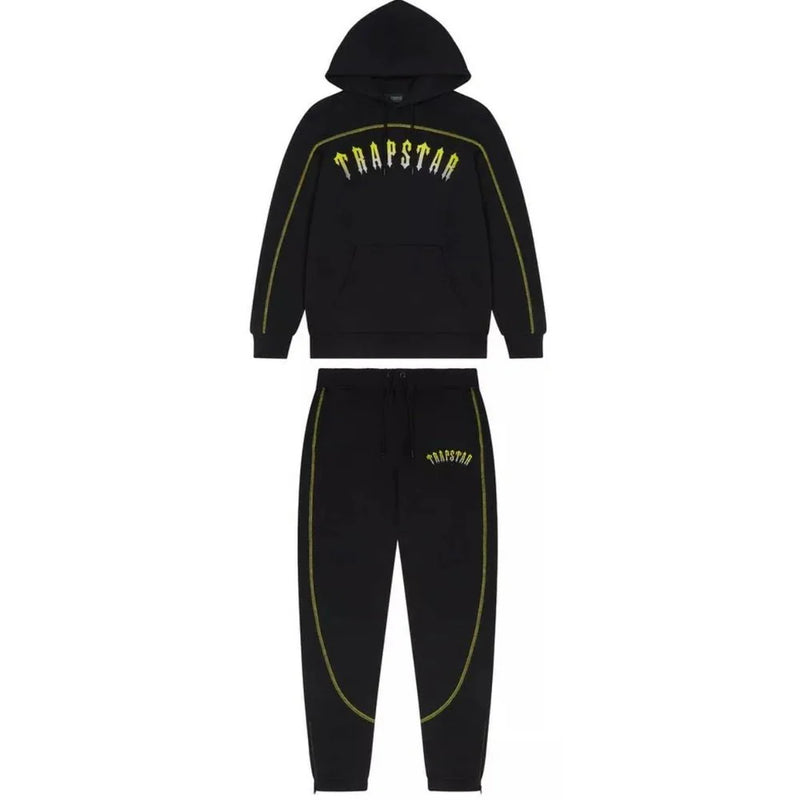 Trapstar X Central Cee Tracksuit "Black Yellow"