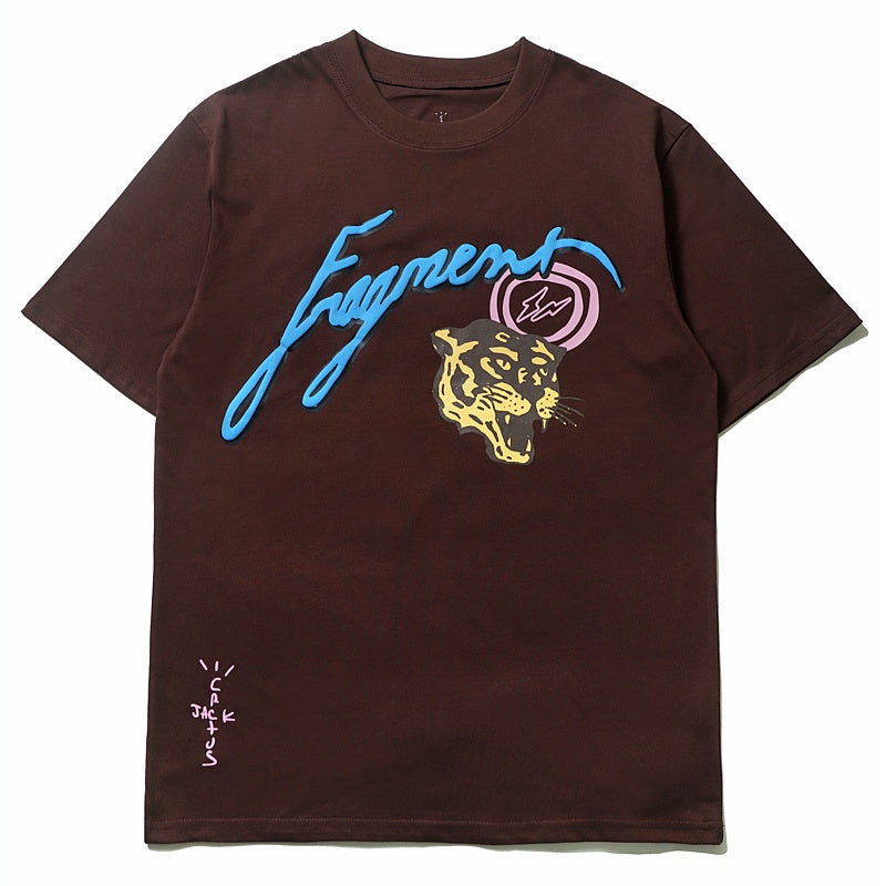 Travis Scott x Fragment T-shirt "Brown"